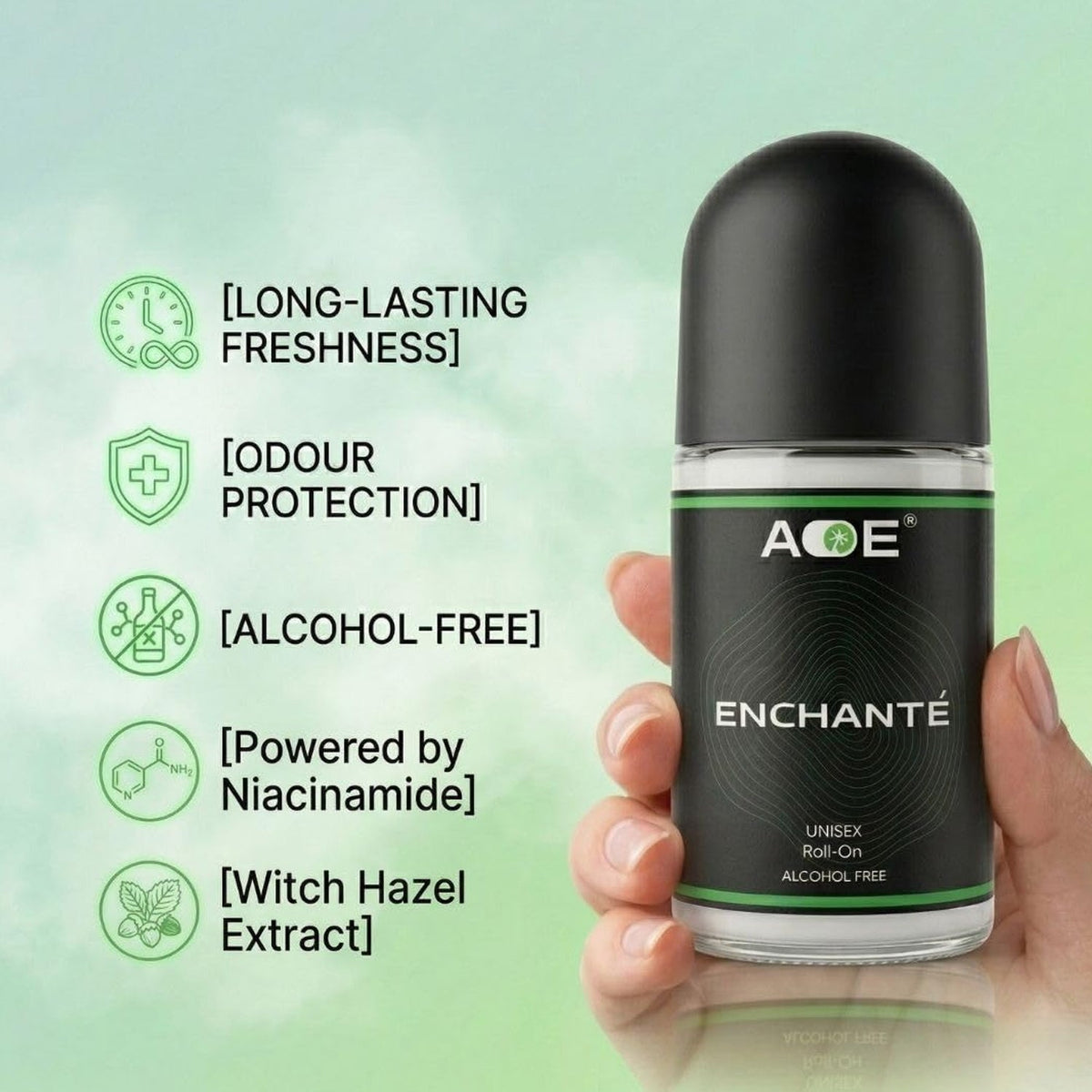 Premium unisex deodorant for daily hygiene