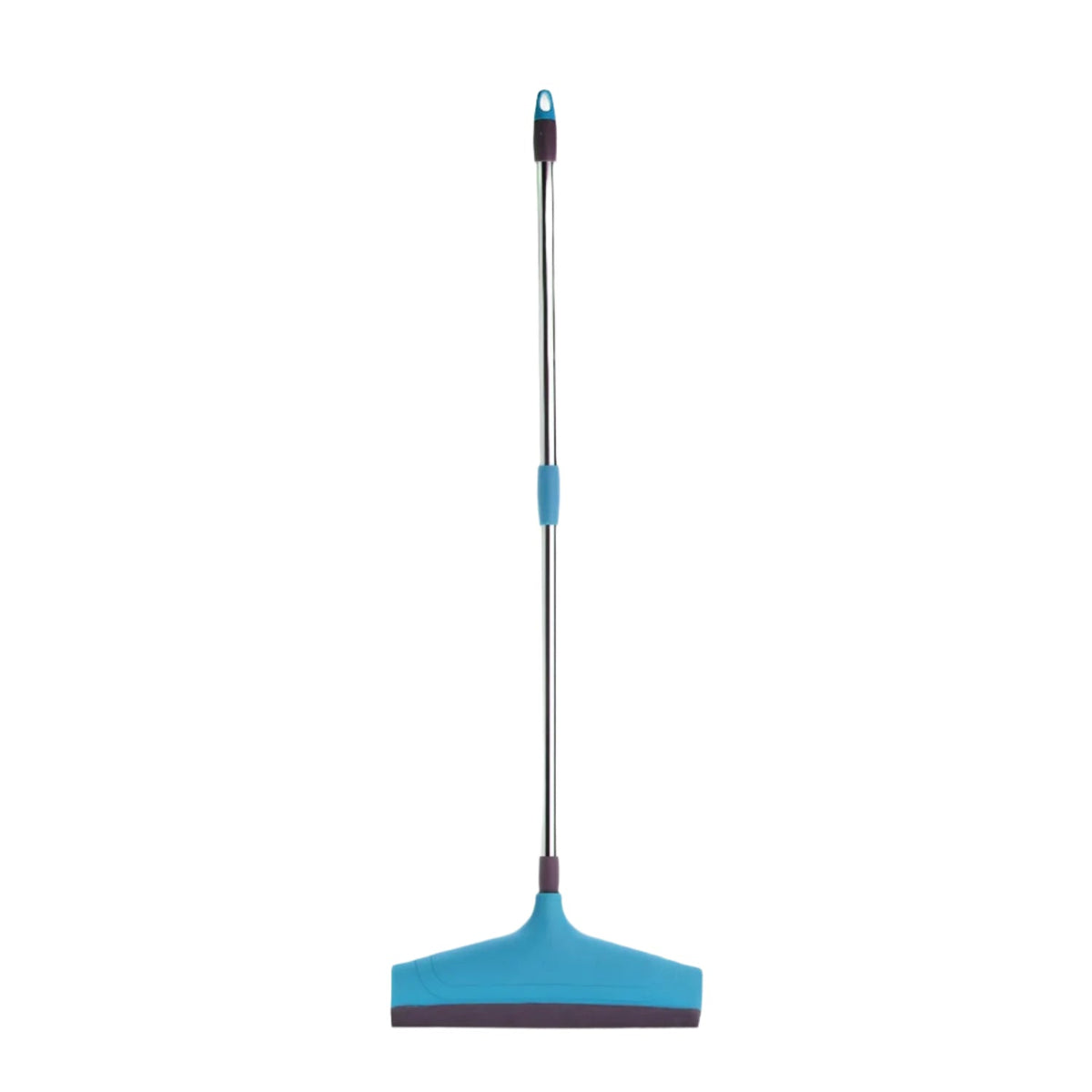 Close-up of the durable stainless steel rod on the adjustable floor wiper.