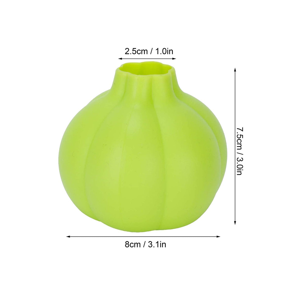 Durable and flexible silicone garlic peeler, built for long-lasting kitchen use.