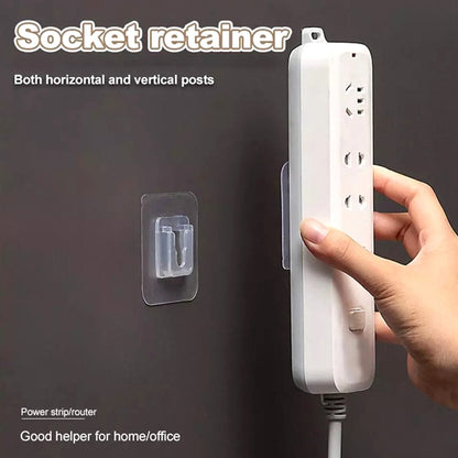 The GlimmerHome adhesive wall hooks securely holding a bath towel in a humid bathroom setting.