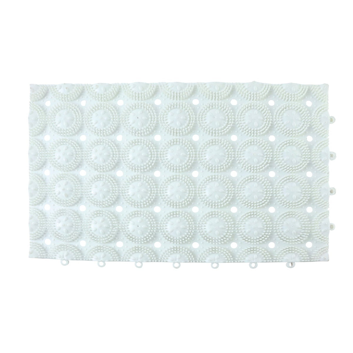 Flexible and durable anti-slip bath mat for shower floors